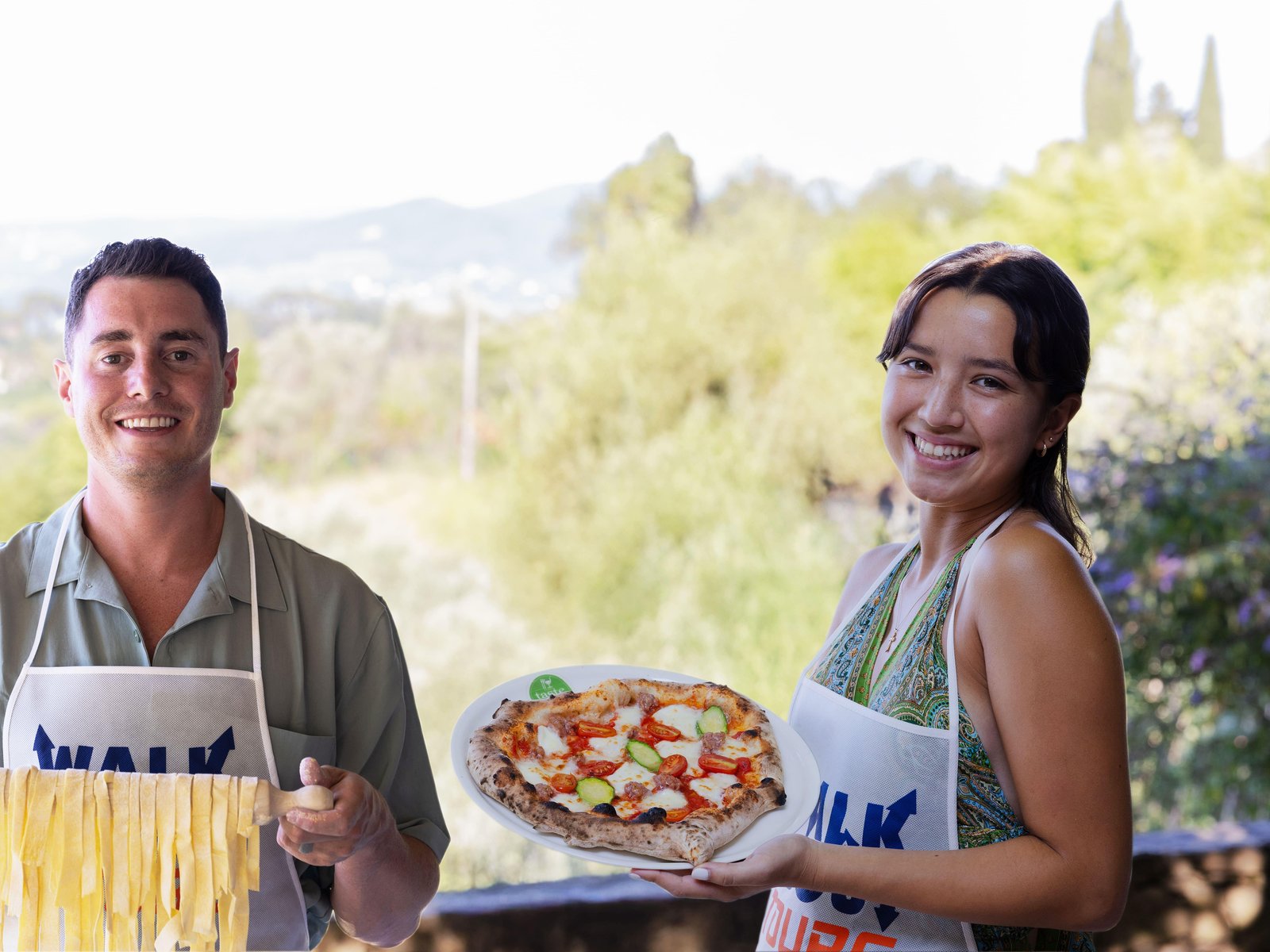 Pizza or Pasta Class with Gelato at a Tuscan Farm