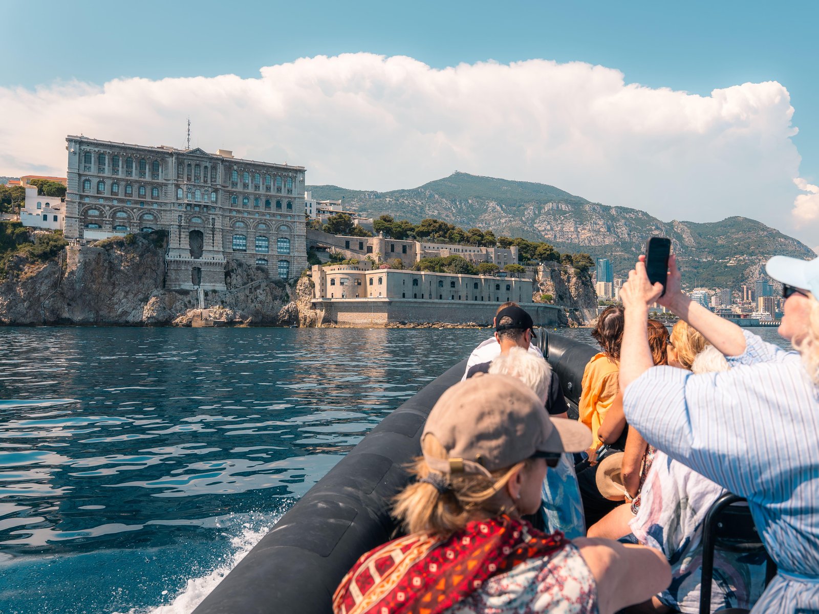 Nice to Monaco Speedboat Tour: Coast, Mala Cave & Swimming
