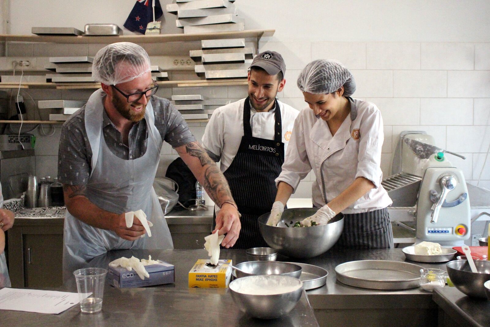 Greek Cooking Class & Dinner on a Rooftop