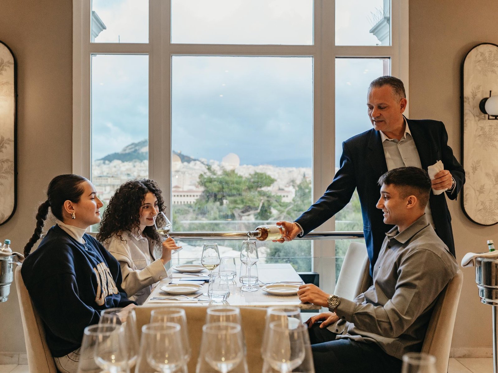 Wine Tasting with a Sommelier under the Acropolis