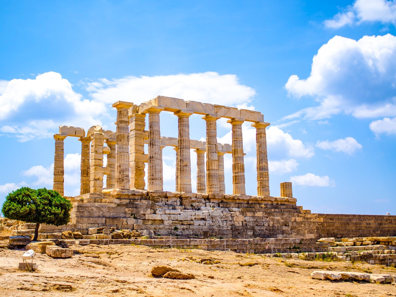 Temple of Poseidon & Cape Sounion Half-Day Tour