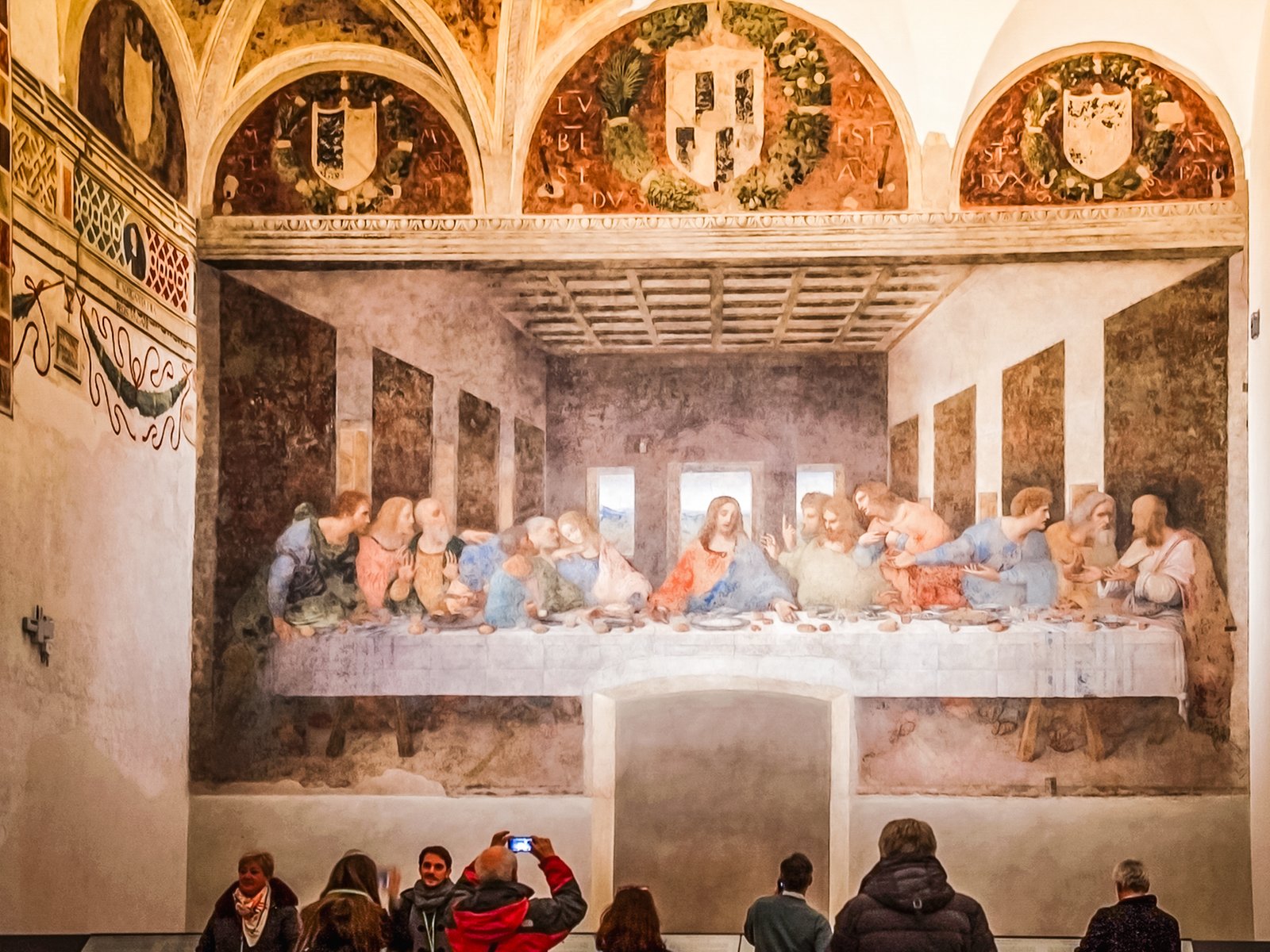 Guided Walking Tour & Last Supper Visit with Ticket