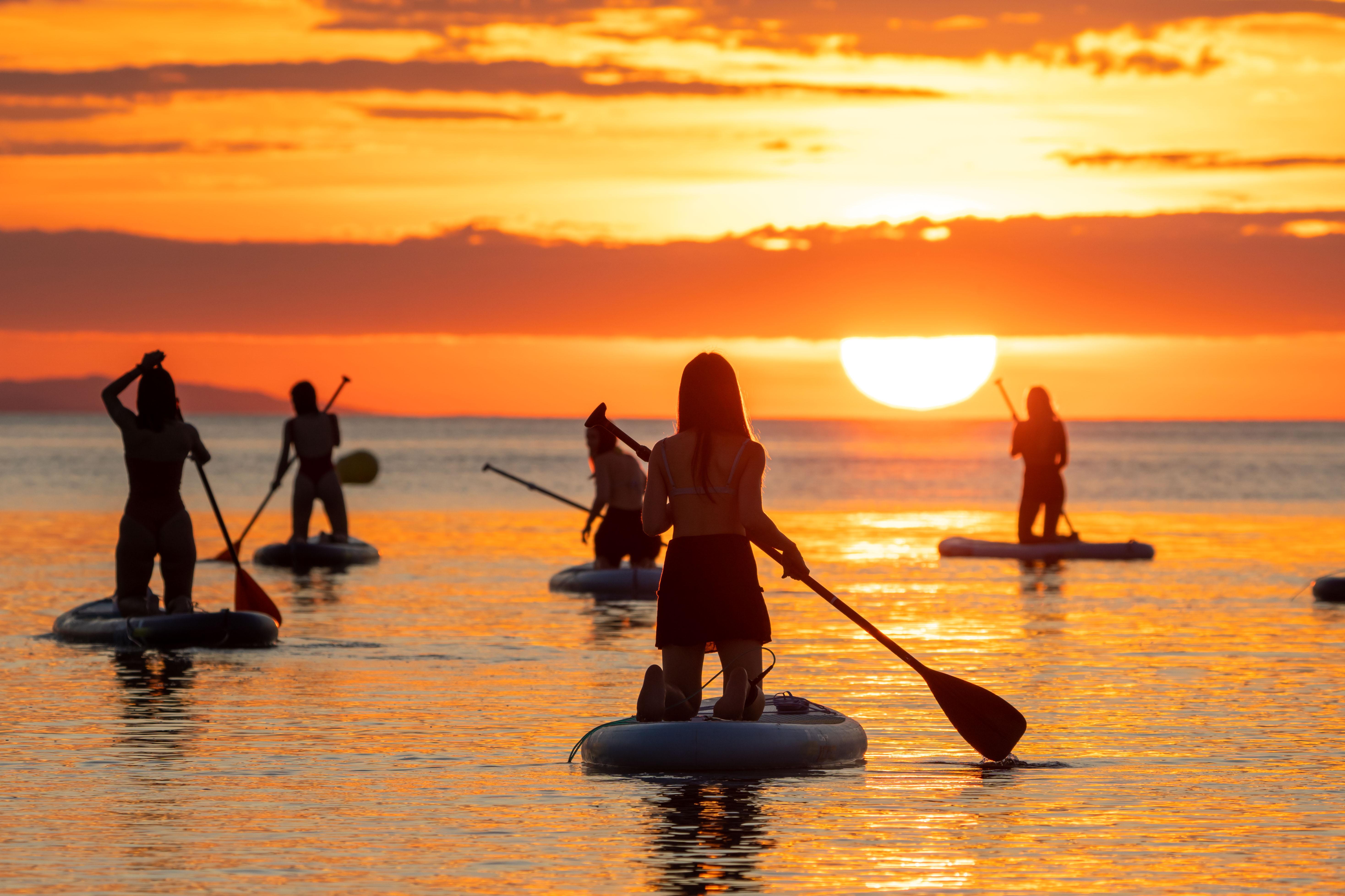Sunrise Paddleboarding with Instructor and Photos