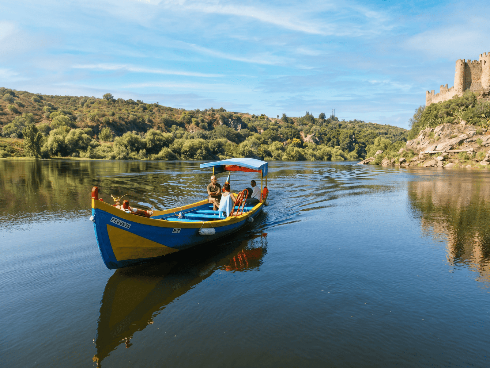 Tomar, Convent of Christ & Almourol Castle