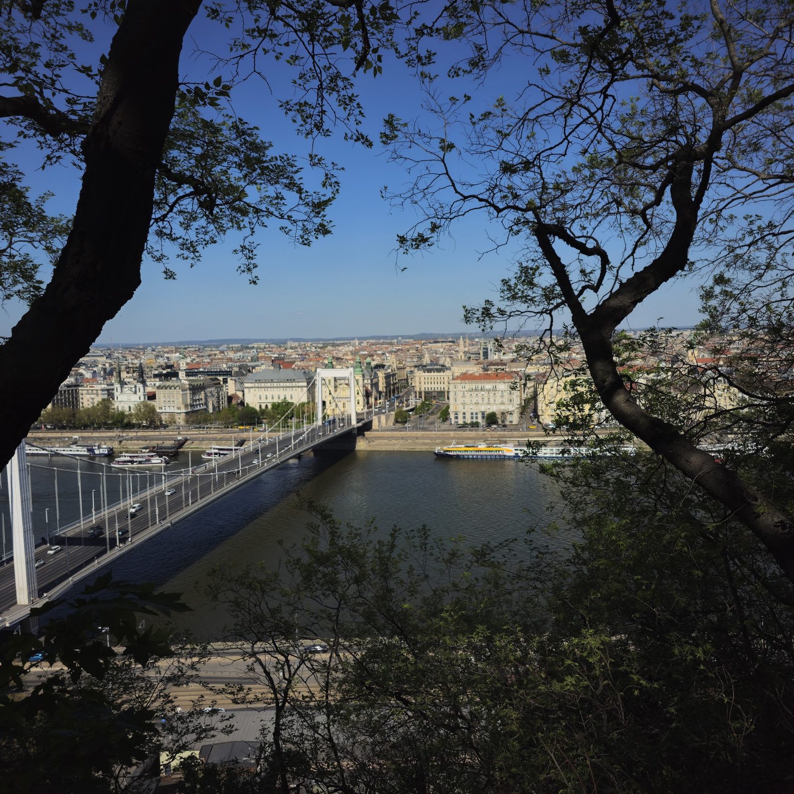 Staircase to the monument of St. Gellert