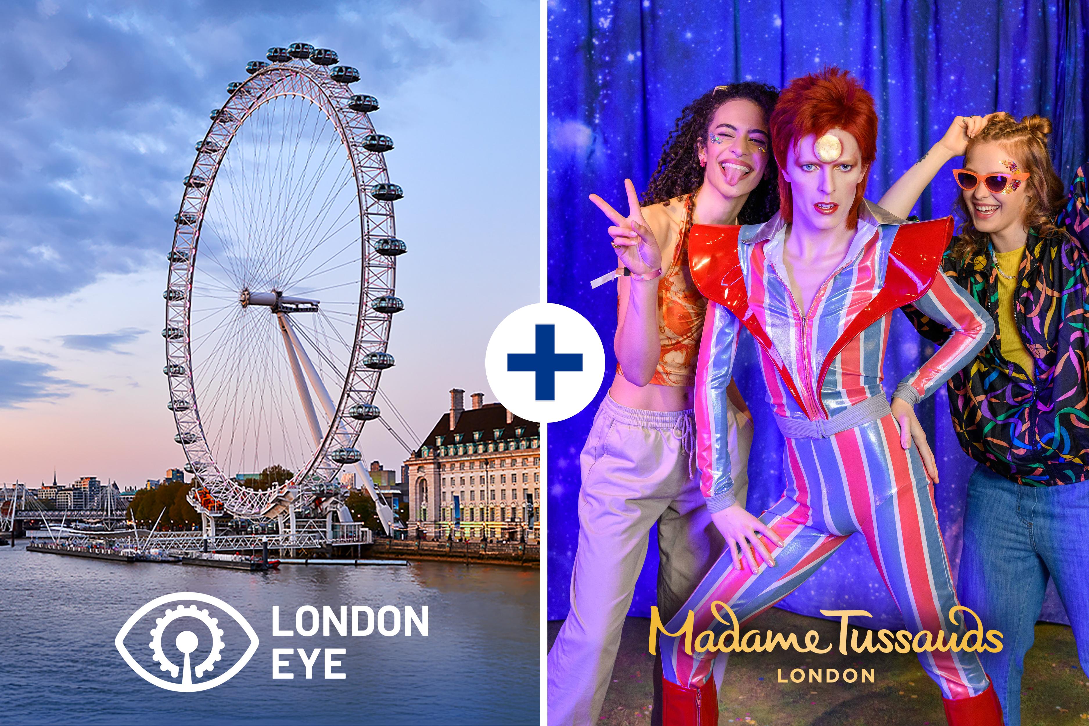 London: London Eye and Madame Tussauds Combo Ticket