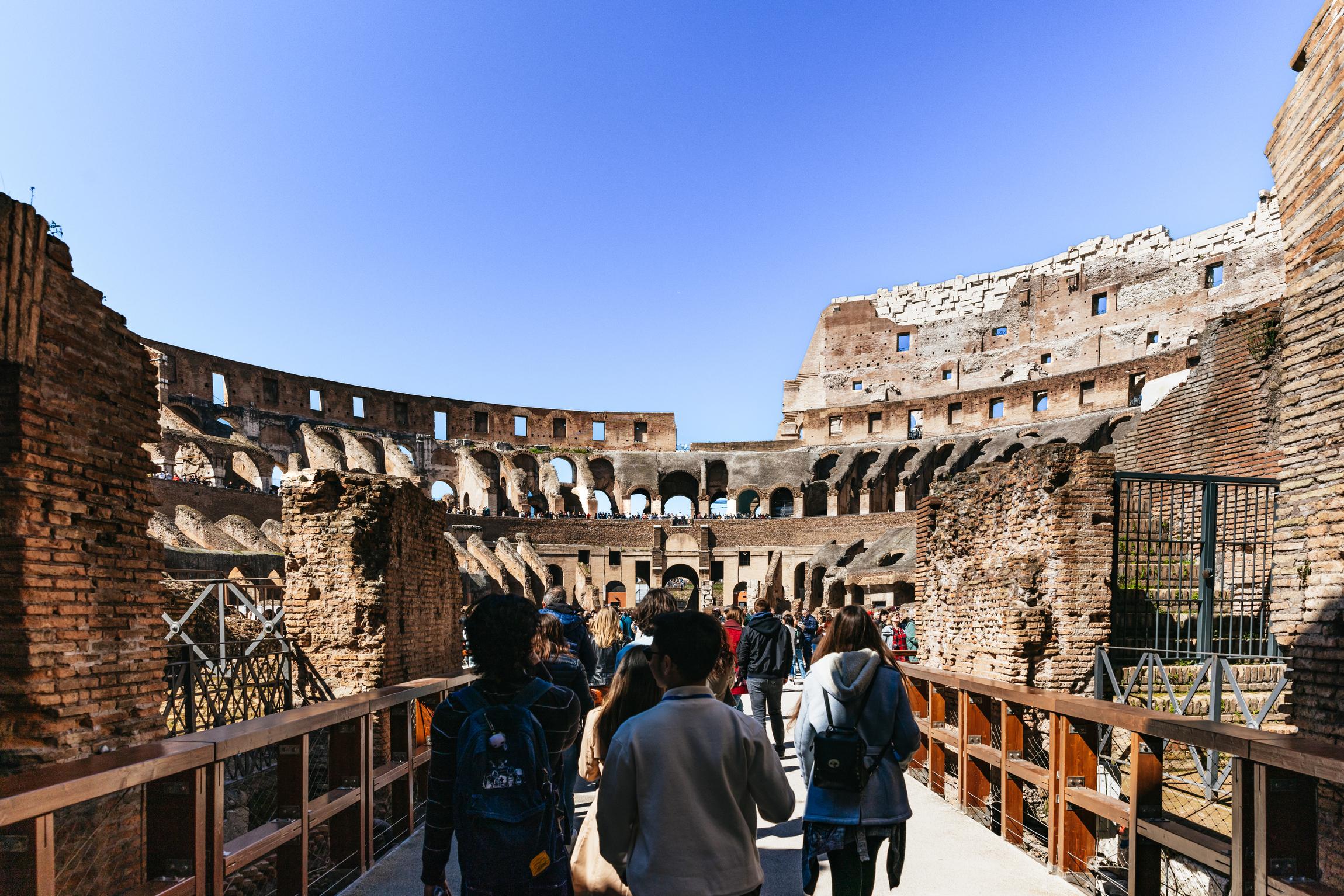 Colosseum Arena Floor, Palatine & Forum Guided Tour