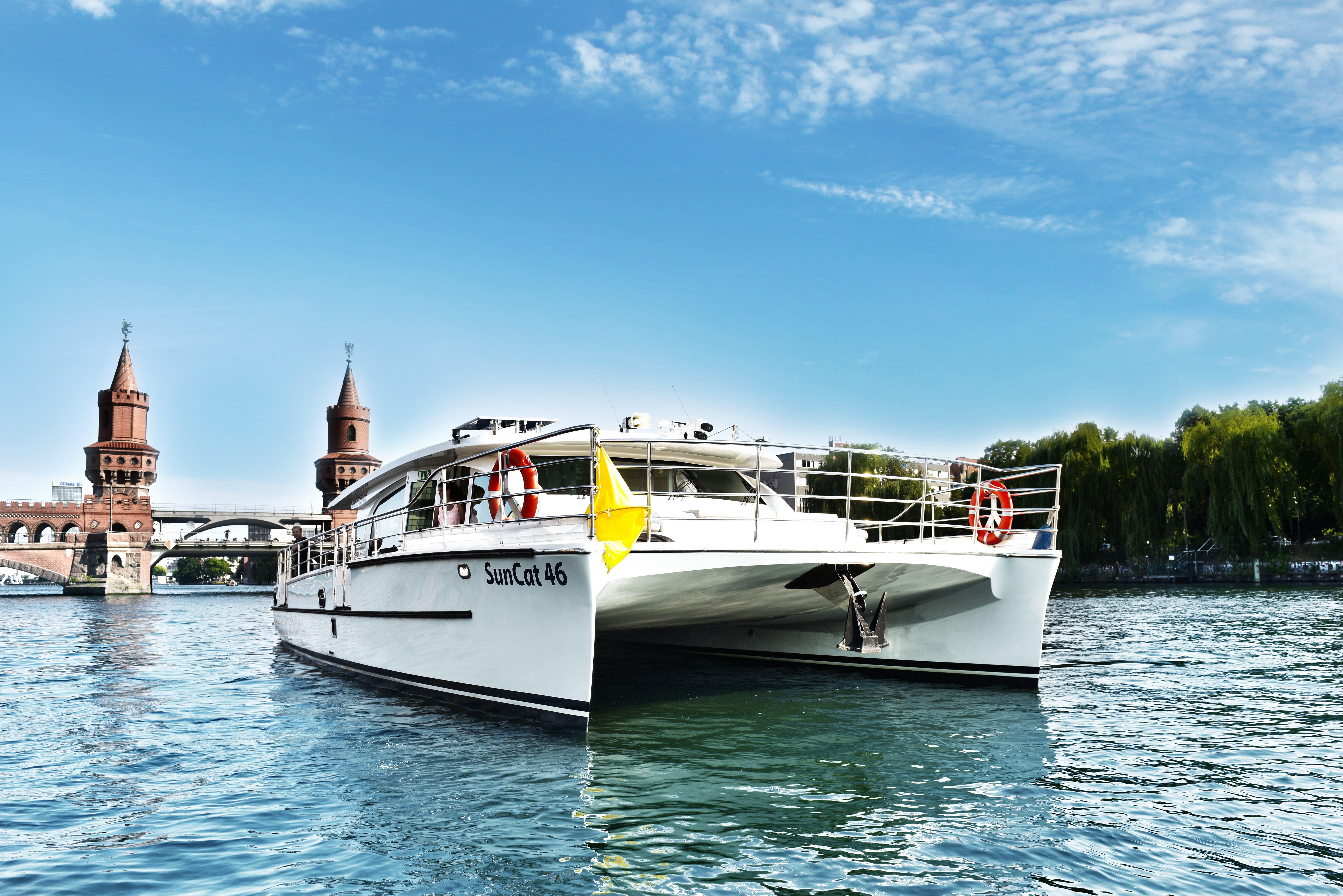 Exclusive Boat Tour on a Solar-Powered Catamaran