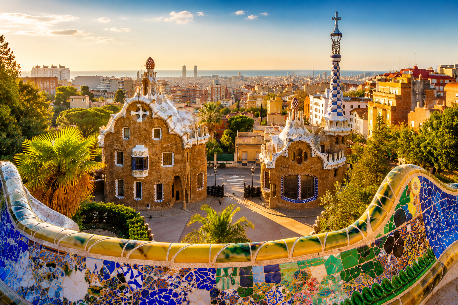 Park Guell Guided Tour with Skip The Line Entry