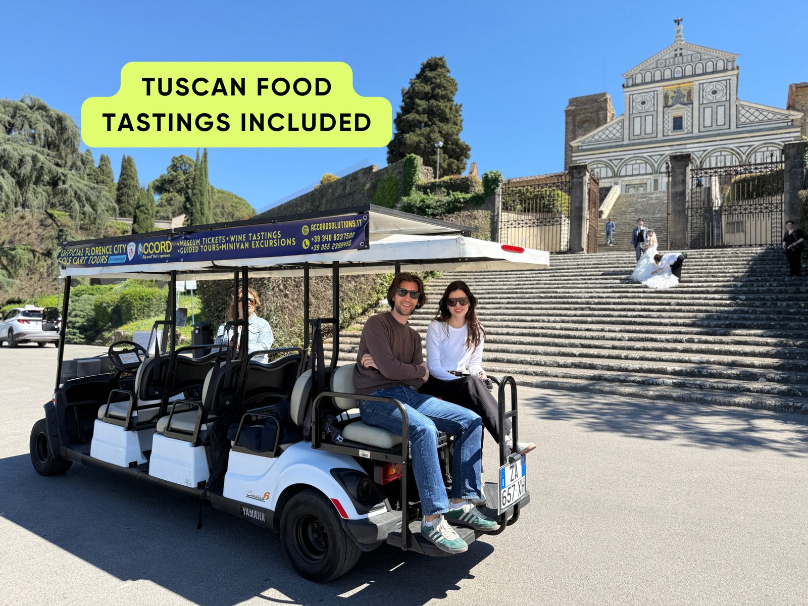Florence Official Grand Panoramic City Tour by Golf Cart