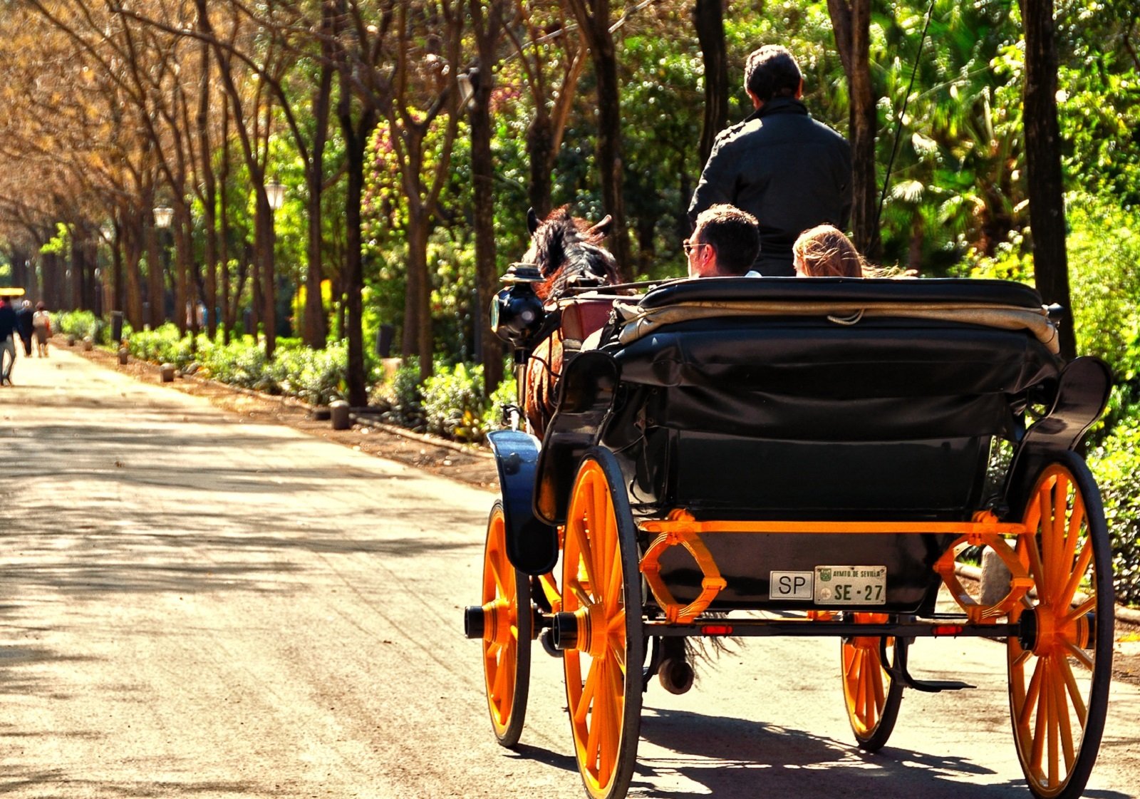Horse-Drawn Carriage or Tuk Tuk Ride Through Seville