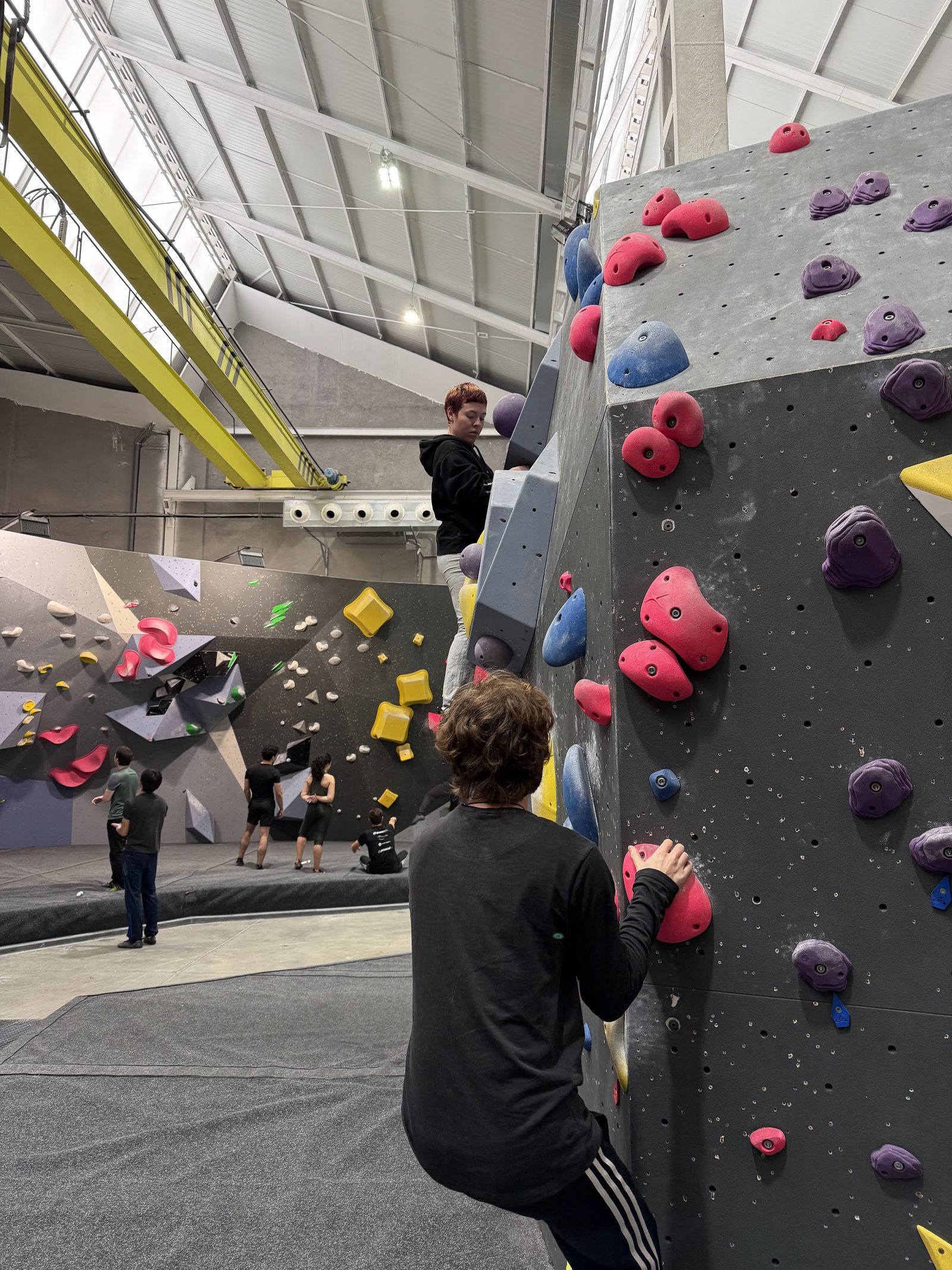 Sharma Climbing Madrid