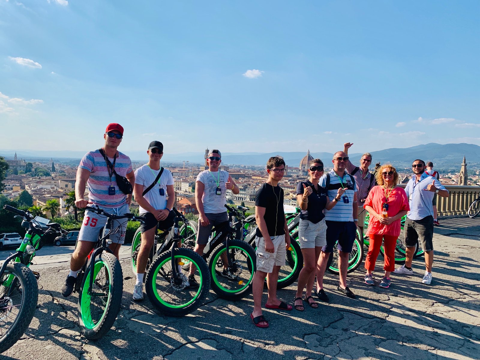 Guided E-Bike Tour to Piazzale Michelangelo