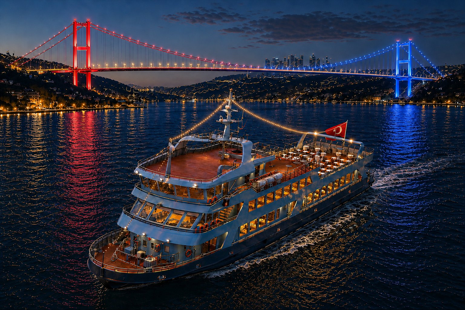 Bosphorus Dinner Cruise & Turkish Night Show