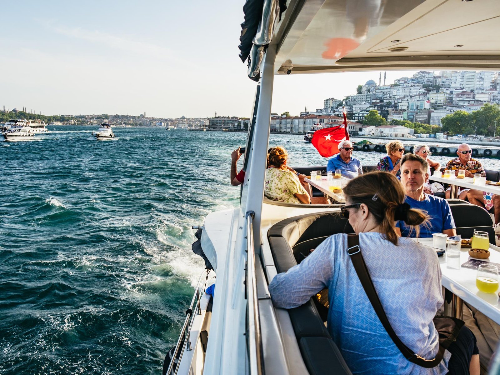 Bosphorus Sunset Cruise on a Luxury Yacht