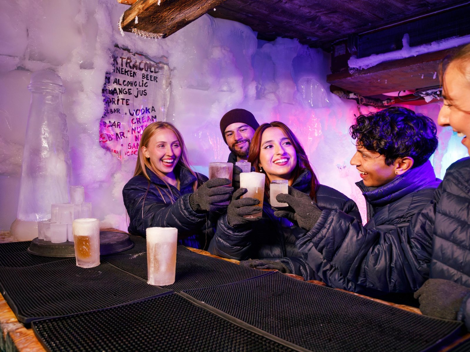 Icebar Entry Ticket with 3 Drinks