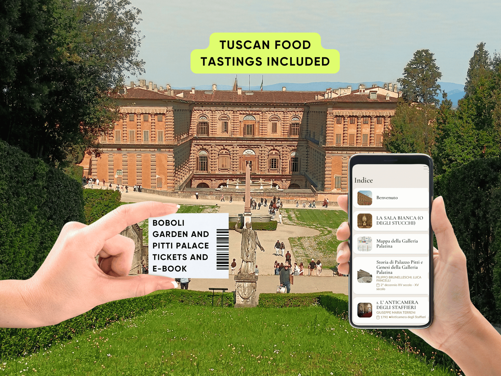 Pitti Palace and Boboli Gardens Ticket
