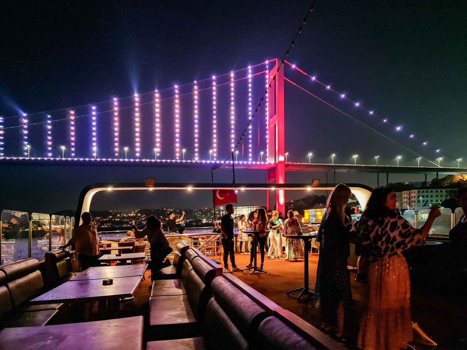 Bosphorus Dinner Cruise with Drinks & Entertainment