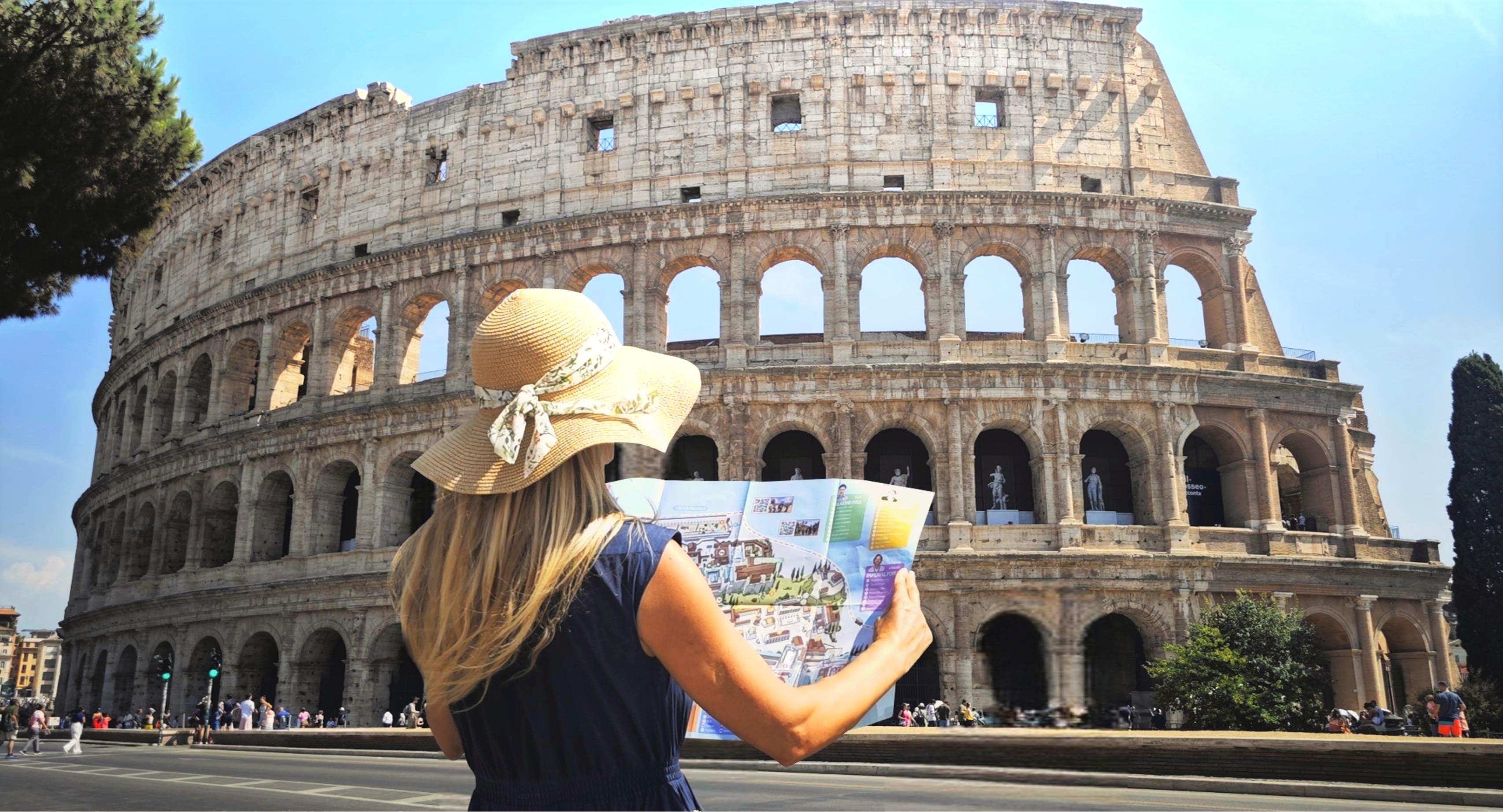 Colosseum & Official Audio Guide (Optional Arena)