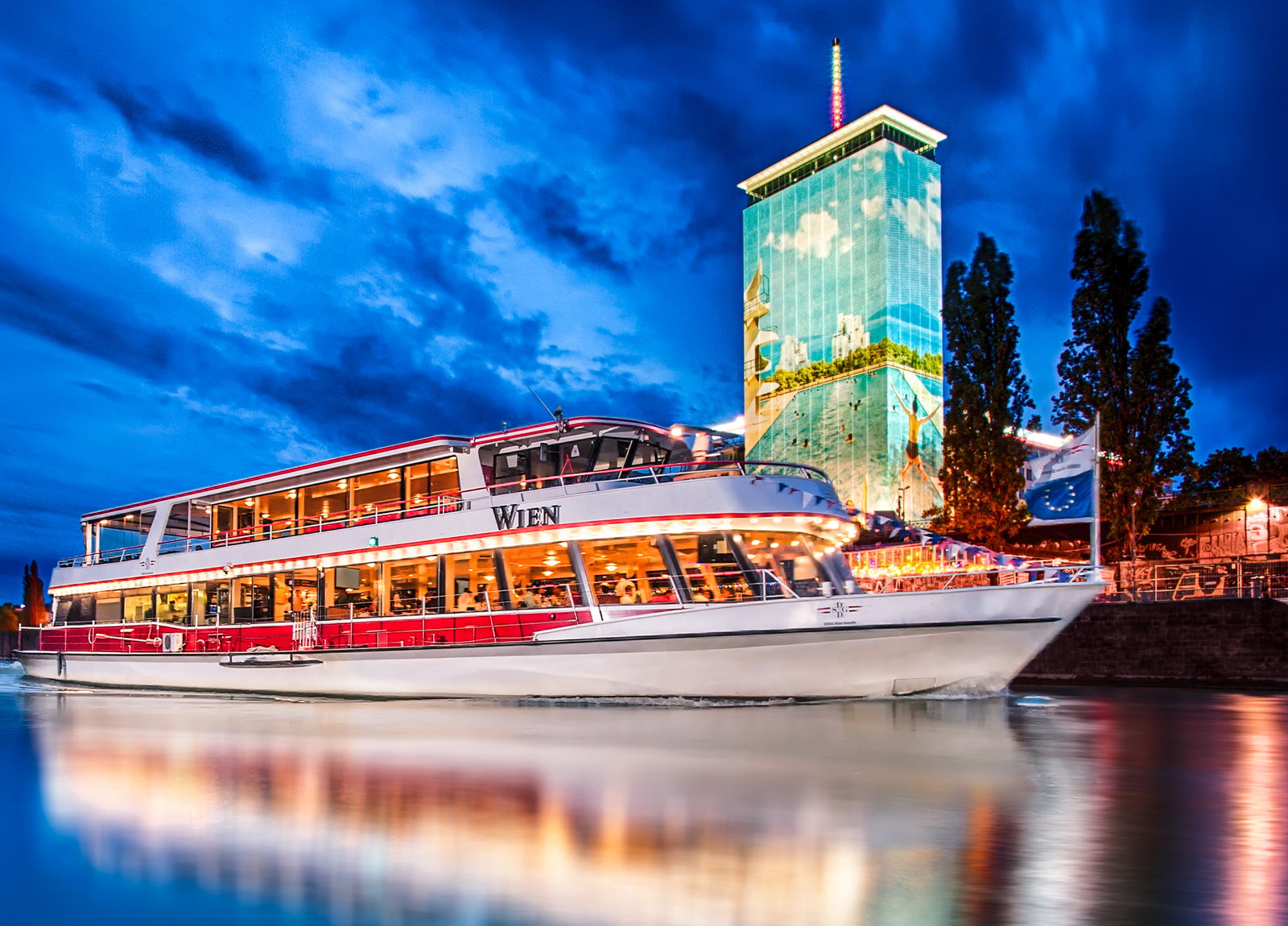 Evening Cruise Along The Danube