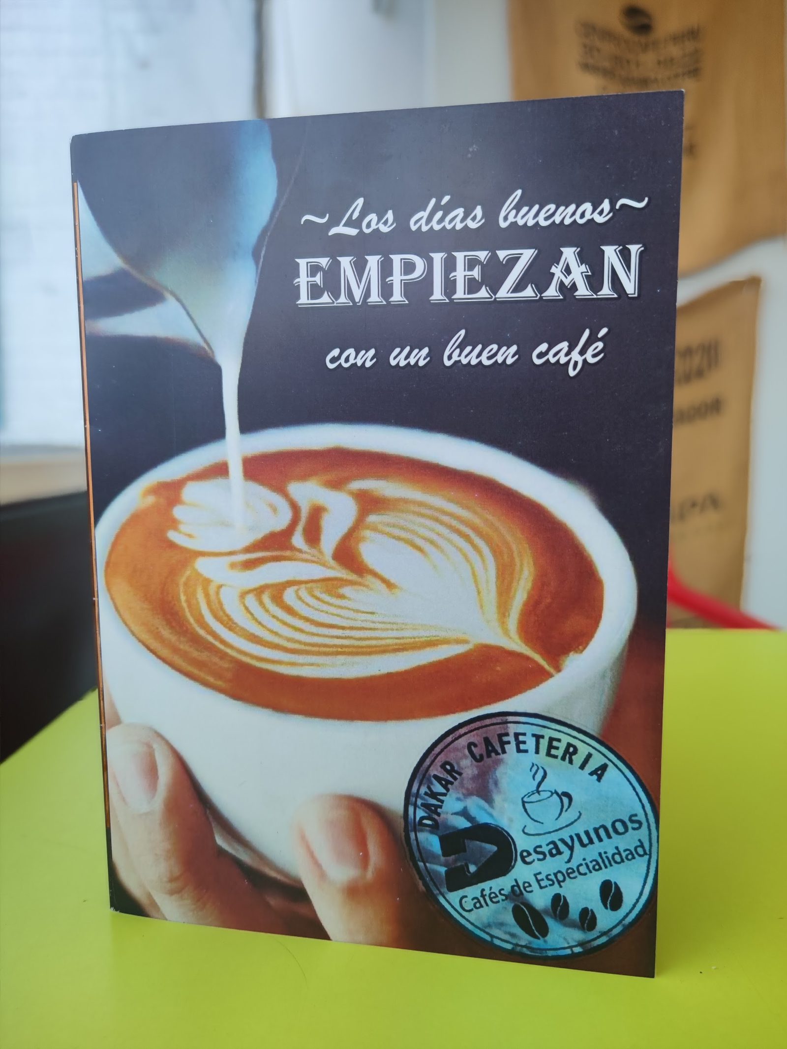 Dakar Cafetería Especialidad