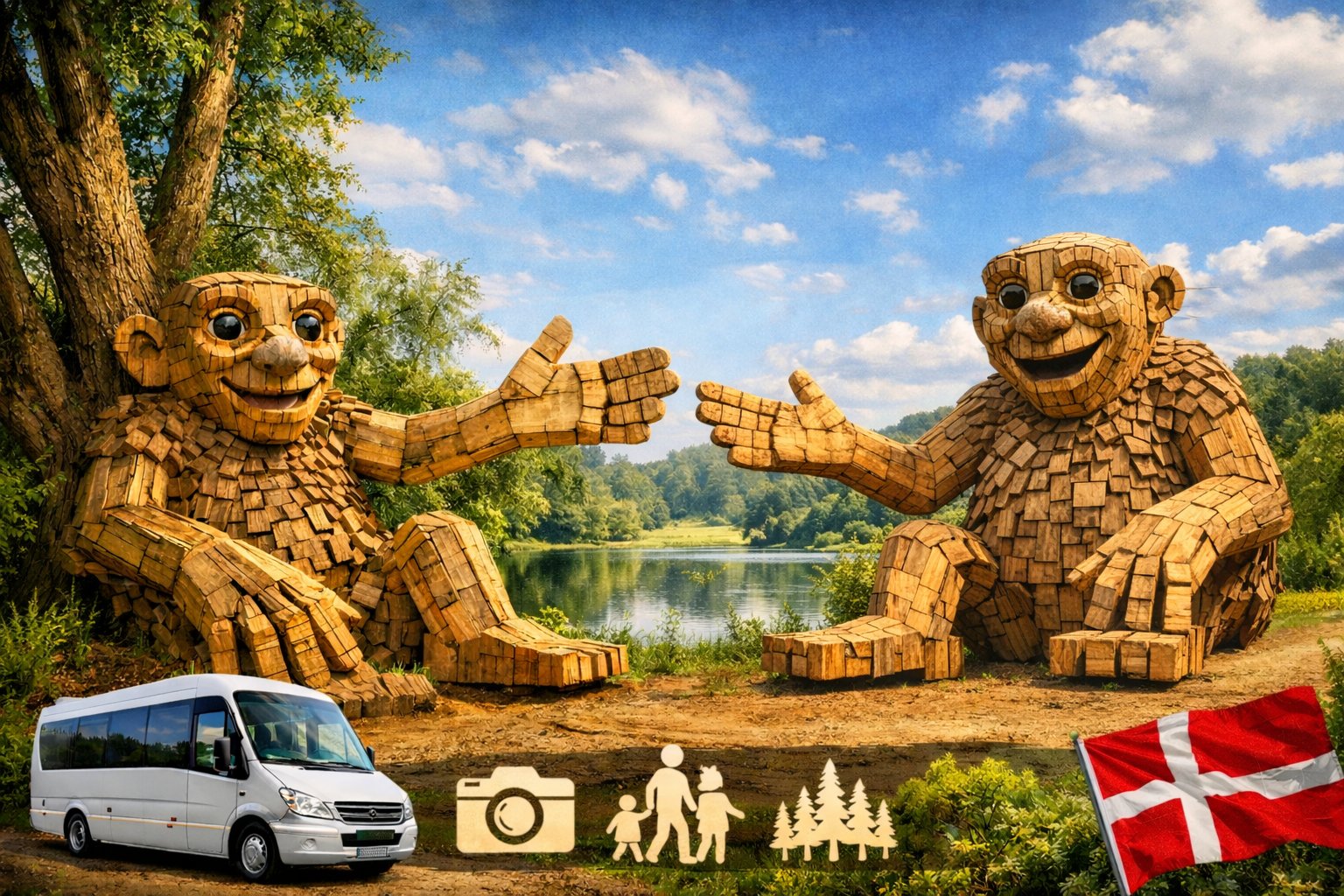 Six Forgotten Giant Sculptures Tour by Bus