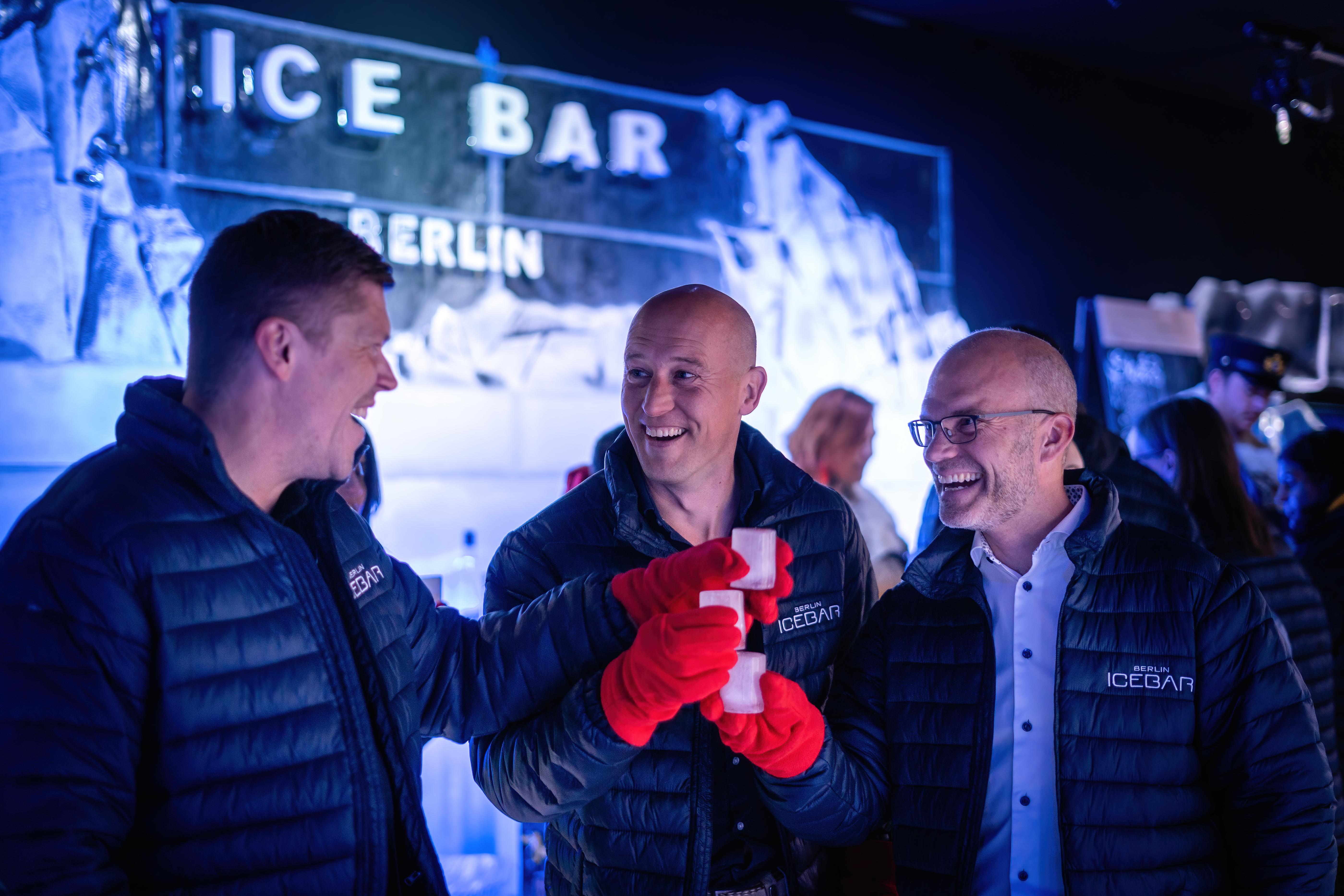 Icebar Entrance with Complimentary Drinks