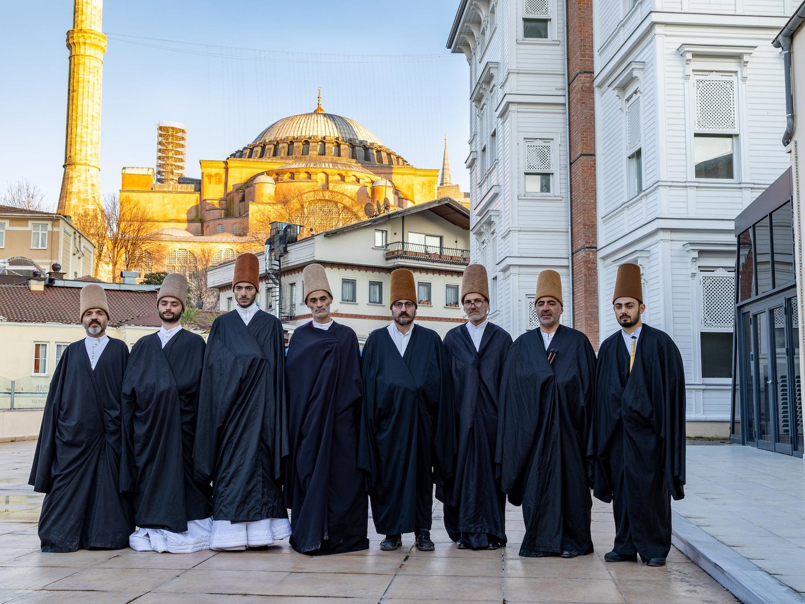 Whirling Dervish Ceremony next to Hagia Sophia