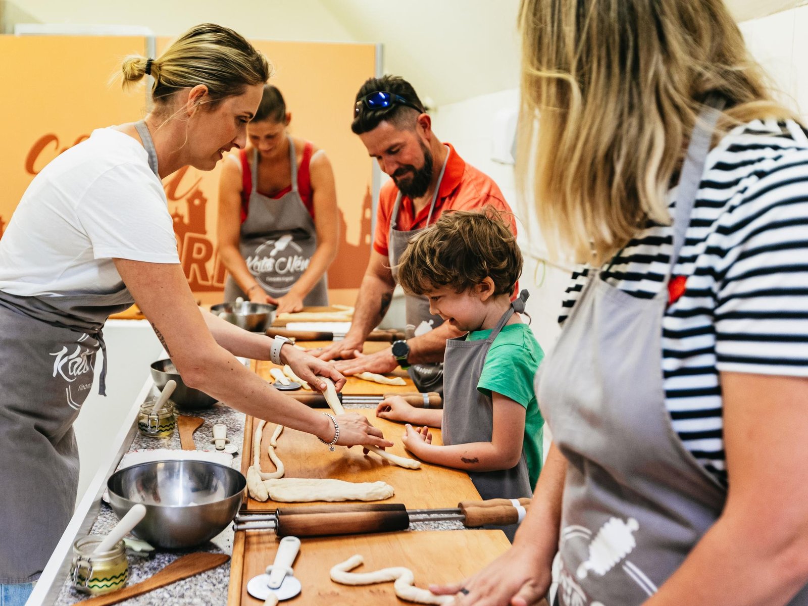 Hungarian Chimney Cake Workshop in the City Center