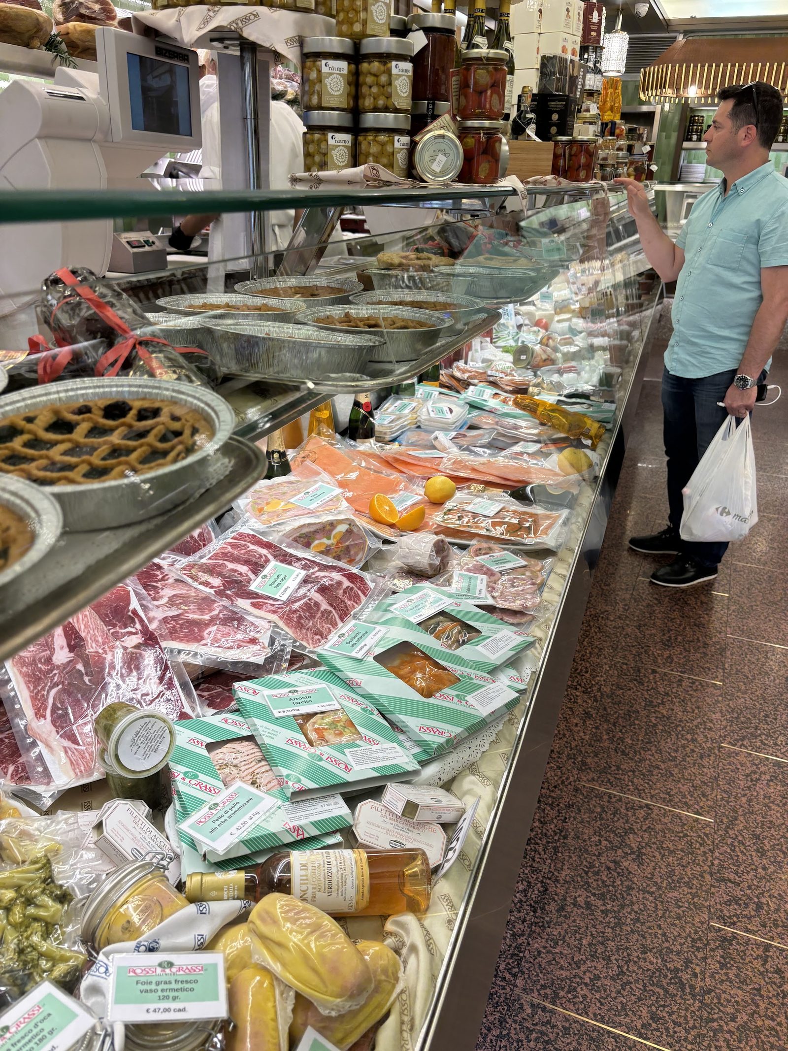 Rossi & Grassi Salumeria Gastronomia Rosticeria take away catering
