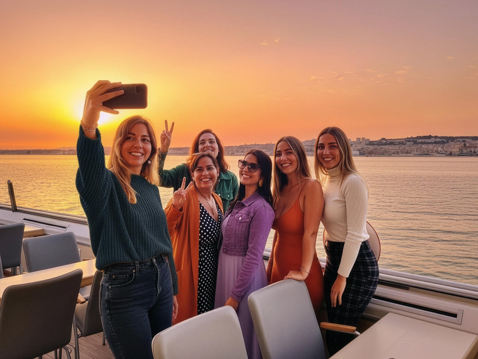 Sunset Cruise with Welcome Drink and Snacks