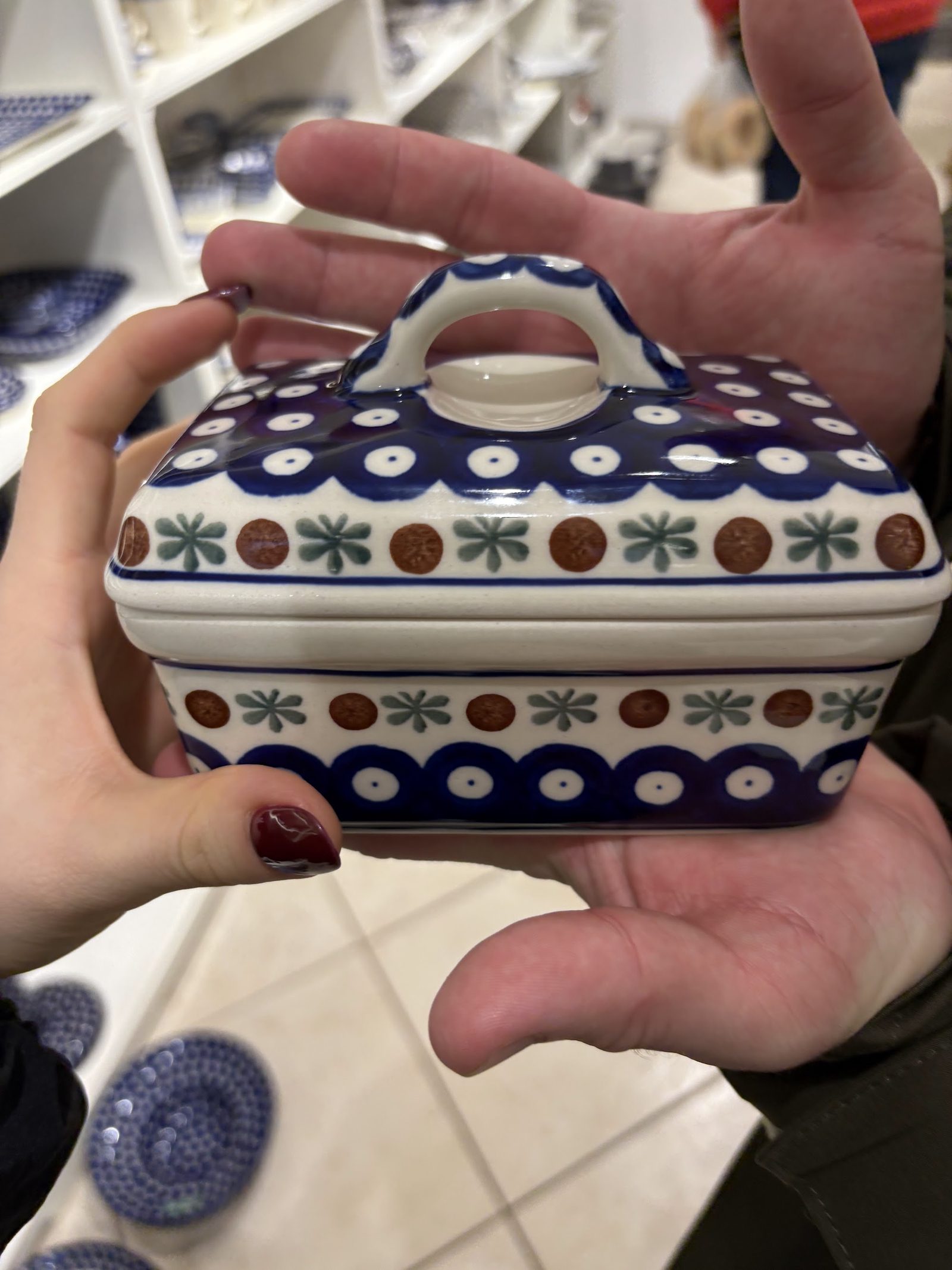 Niebieska Kropka Boleslawiec Pottery