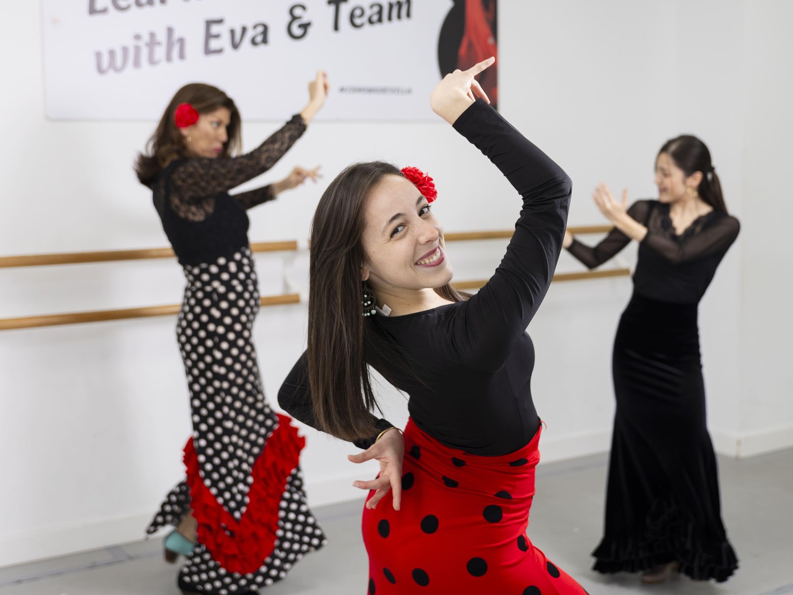 Flamenco Dance Class with Costume