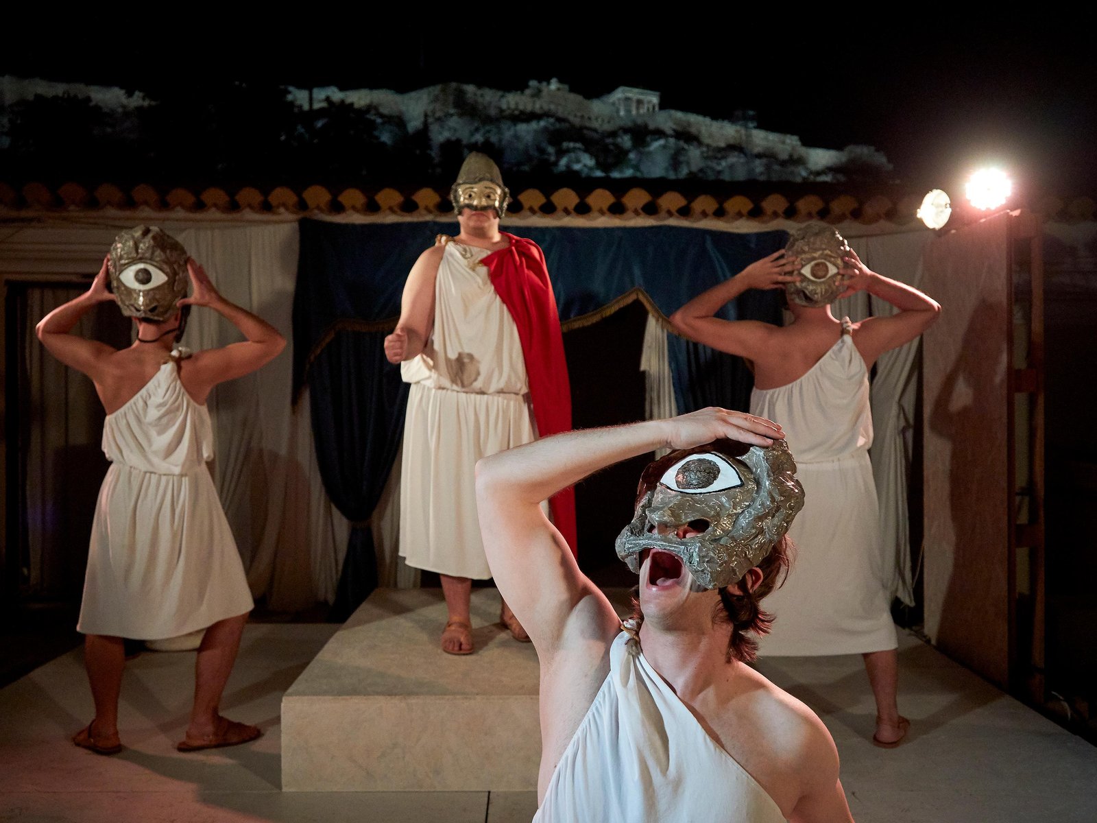 Ancient Greek Theater Performance