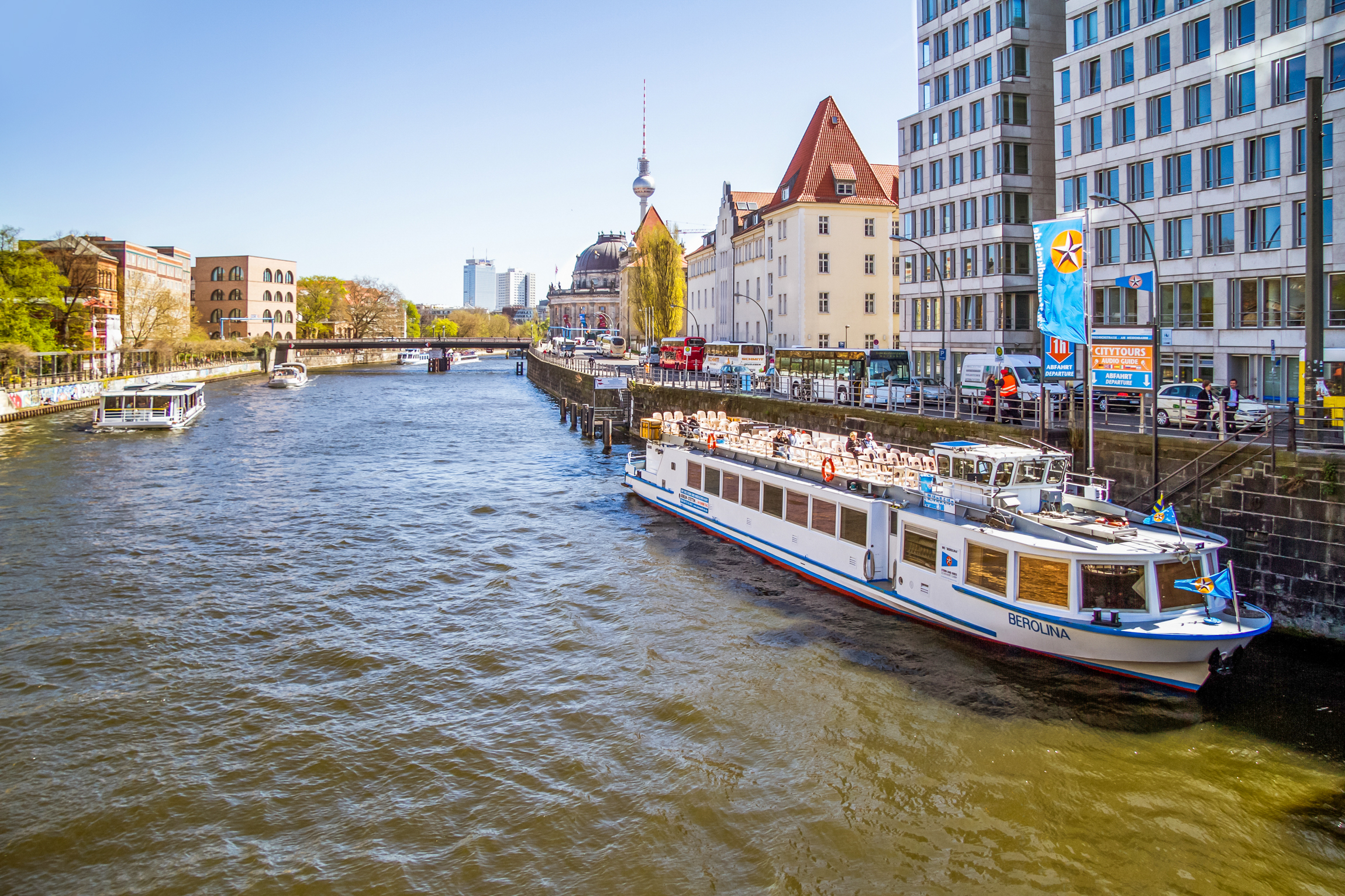 Boat Tour Along the River Spree