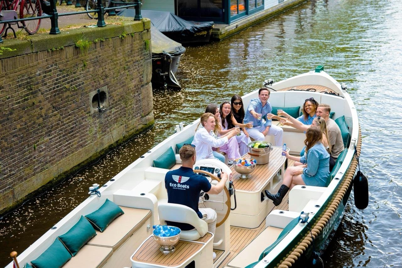 Canal Cruise on Eco Boat with Live Local Skipper