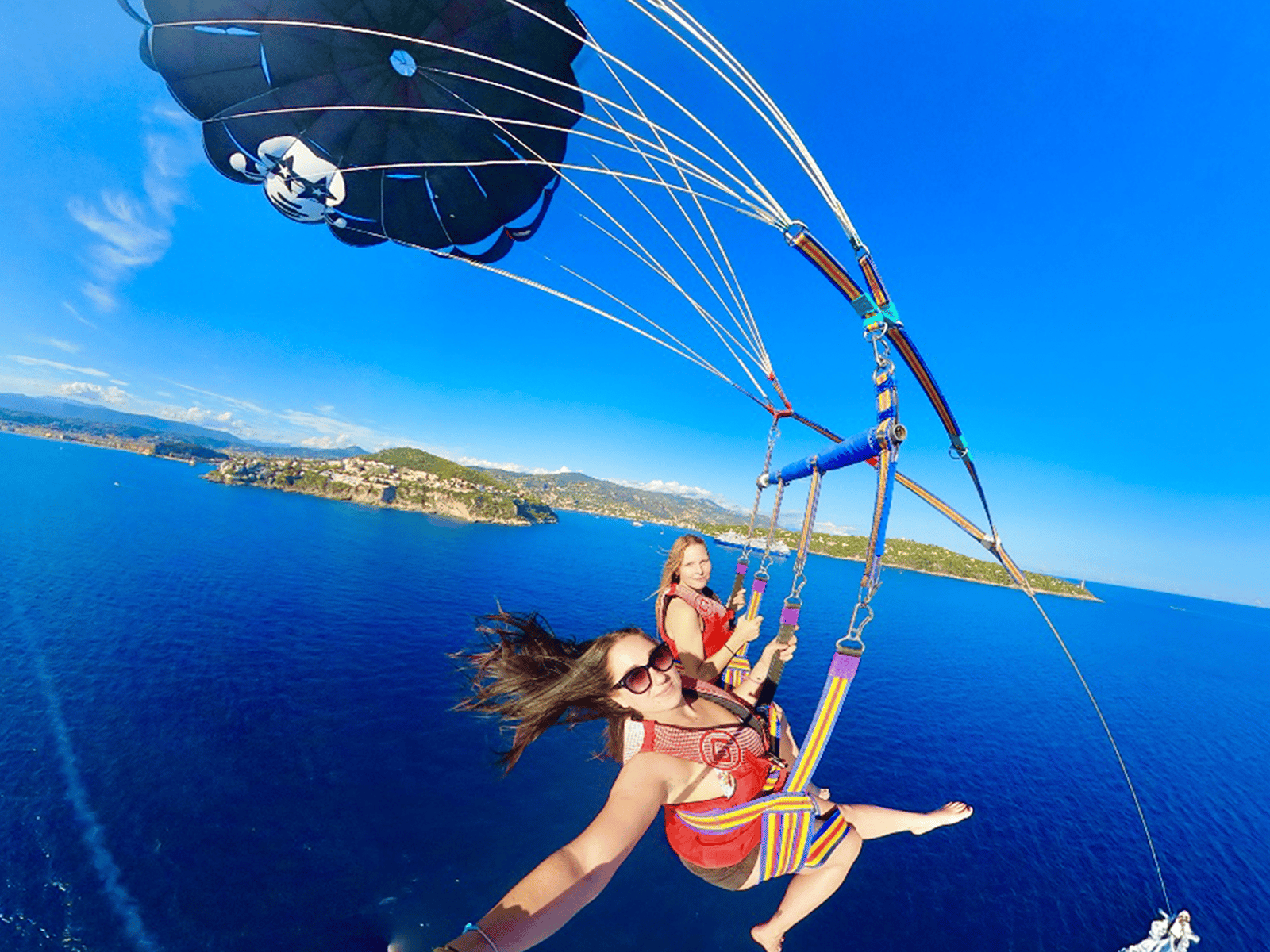 Parasailing Adventure with French Riviera Views