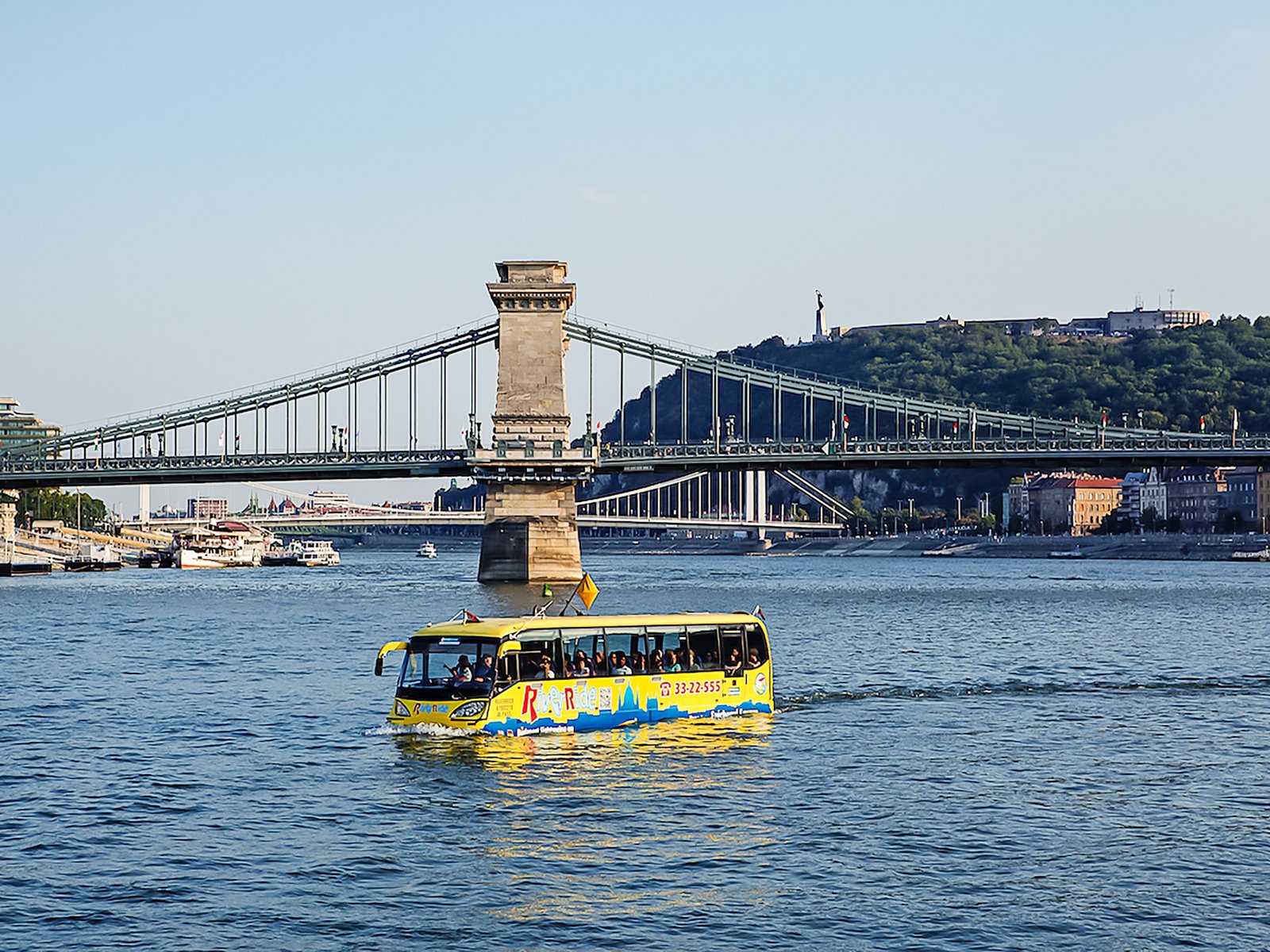 Amphibious Bus Tour with Danube Splash