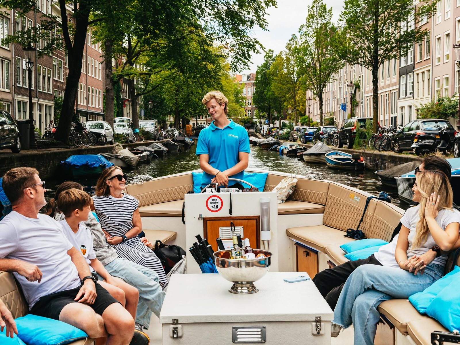 Canal Cruise in Open Boat with Drinks