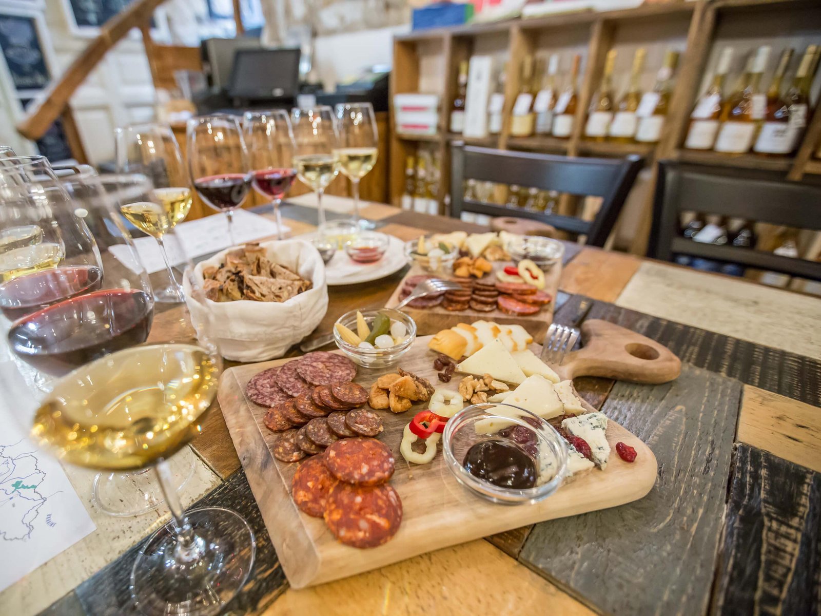 Wine, Cheese, and Charcuterie Tasting