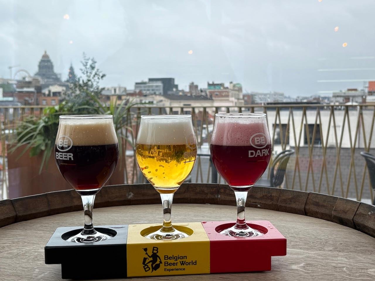 Rooftop Ticket with 2 Belgian Beer Tasting